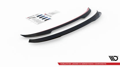 Spoiler CAP für Seat Leon FR ST Mk4 schwarz matt