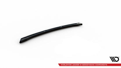 Mittlerer Diffusor Heck Ansatz für BMW 4er Gran Coupe M-Paket G26 schwarz matt