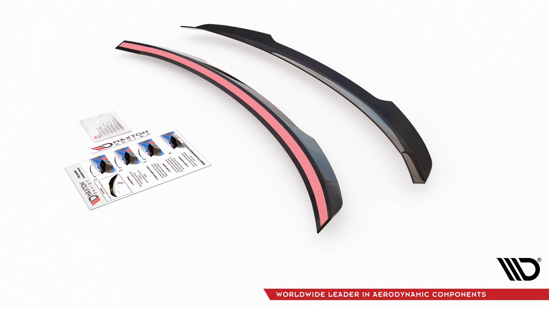 Spoiler CAP für Ford Mondeo Mk5 schwarz matt