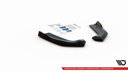 Heck Ansatz Flaps Diffusor für Ford Escape ST-Line Mk3 Carbon Look