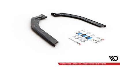 Heck Ansatz Flaps Diffusor V.2 für BMW M3 G80 Carbon Look