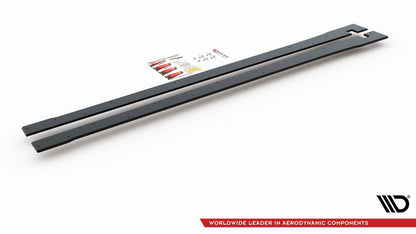 Robuste Racing Seitenschweller Ansatz für für V.2 Honda Civic X Type-R