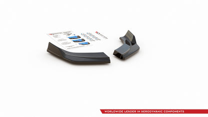 Heck Ansatz Flaps Diffusor V.3 für Hyundai I30 N Mk3 Hatchback Carbon Look
