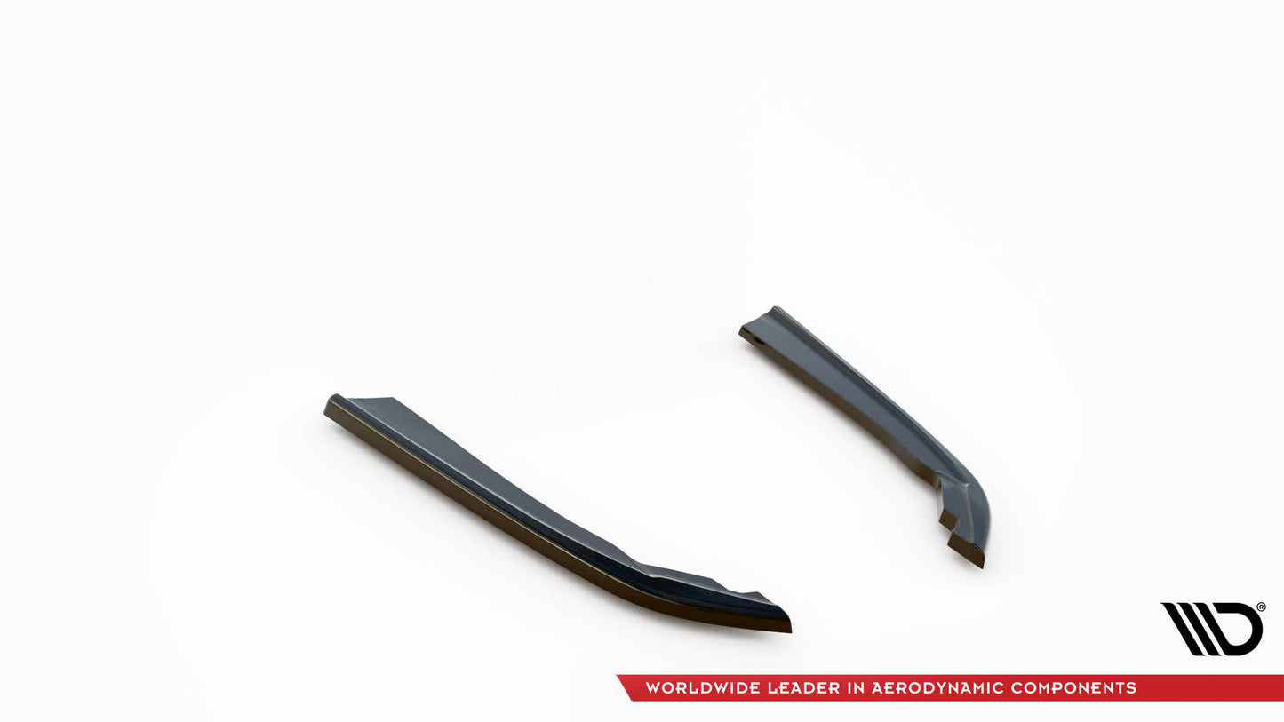 Heck Ansatz Flaps Diffusor V.4 für BMW 3er M-Paket G20 / G21 schwarz Hochglanz