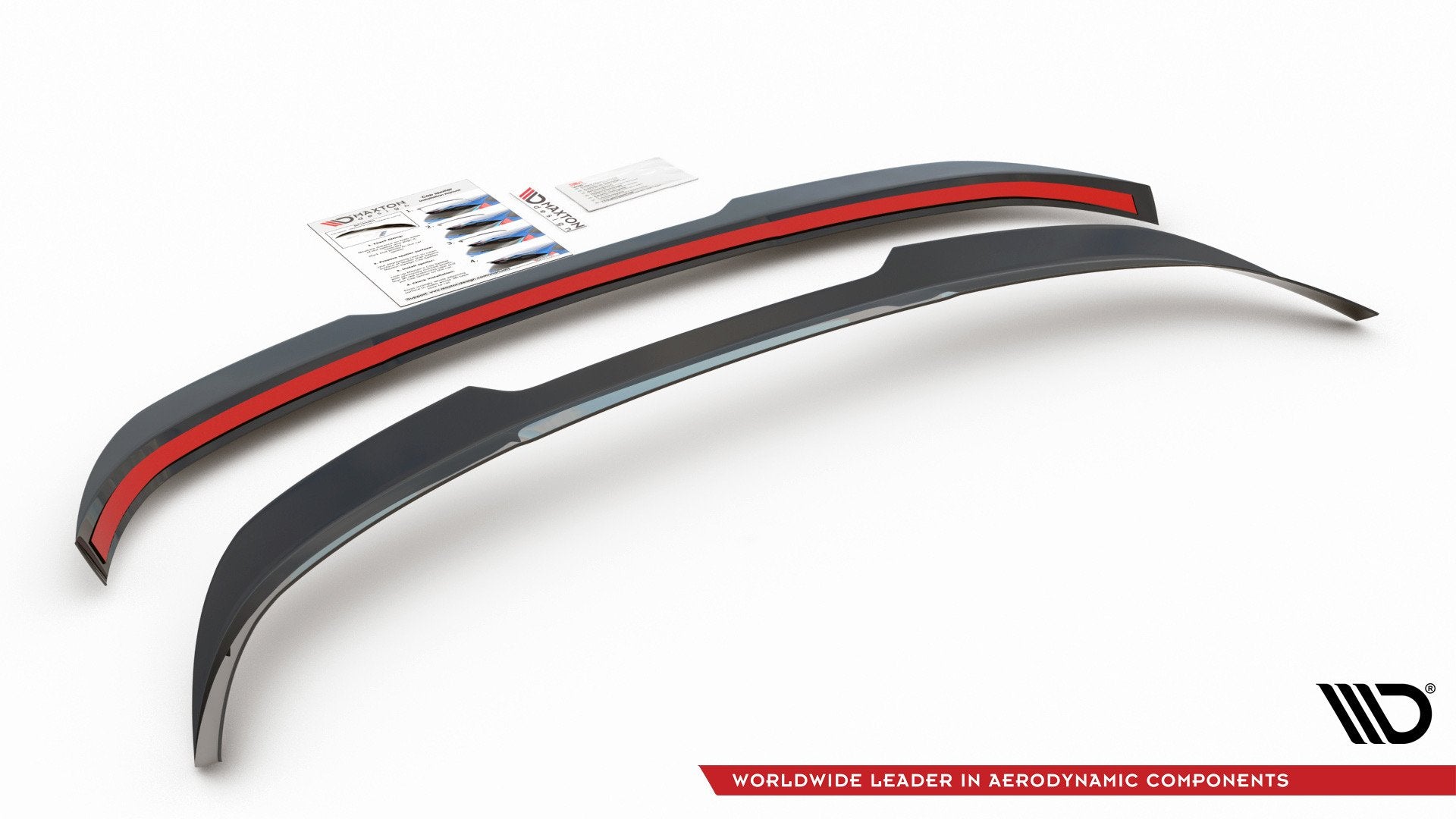 Spoiler CAP für BMW 1er F40 M-Paket schwarz matt