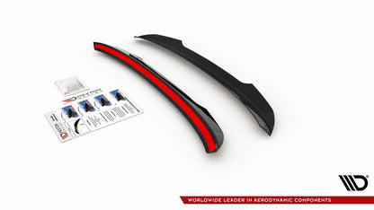 Spoiler CAP V.1 für VW Golf 8 Carbon Look