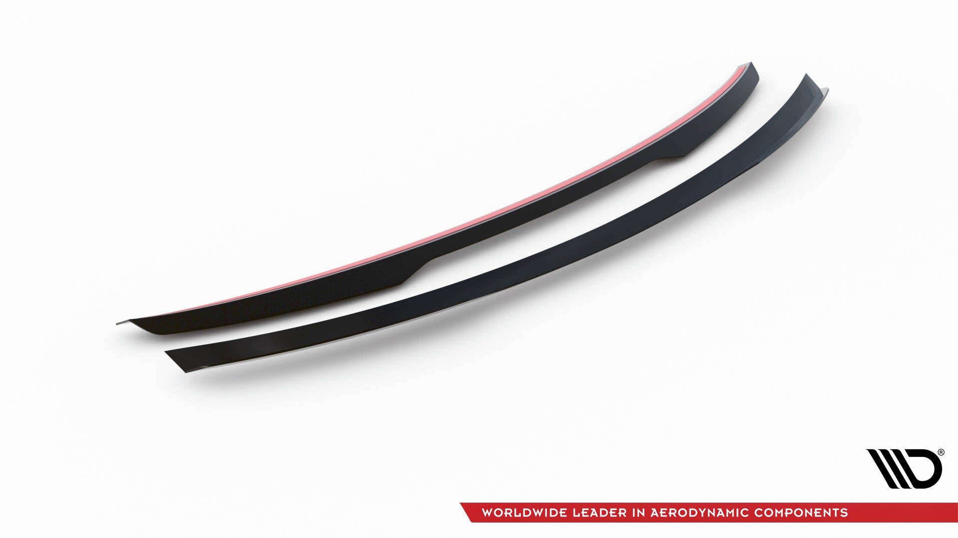 Spoiler CAP für Mercedes-Benz E Limousine AMG-Line W213 Facelift schwarz Hochglanz