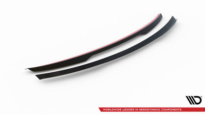 Spoiler CAP für Mercedes-Benz E Limousine AMG-Line W213 Facelift Carbon Look