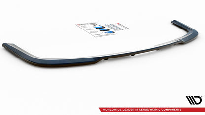 Mittlerer Diffusor Heck Ansatz DTM Look für Volkswagen Caddy Mk. 4 Carbon Look