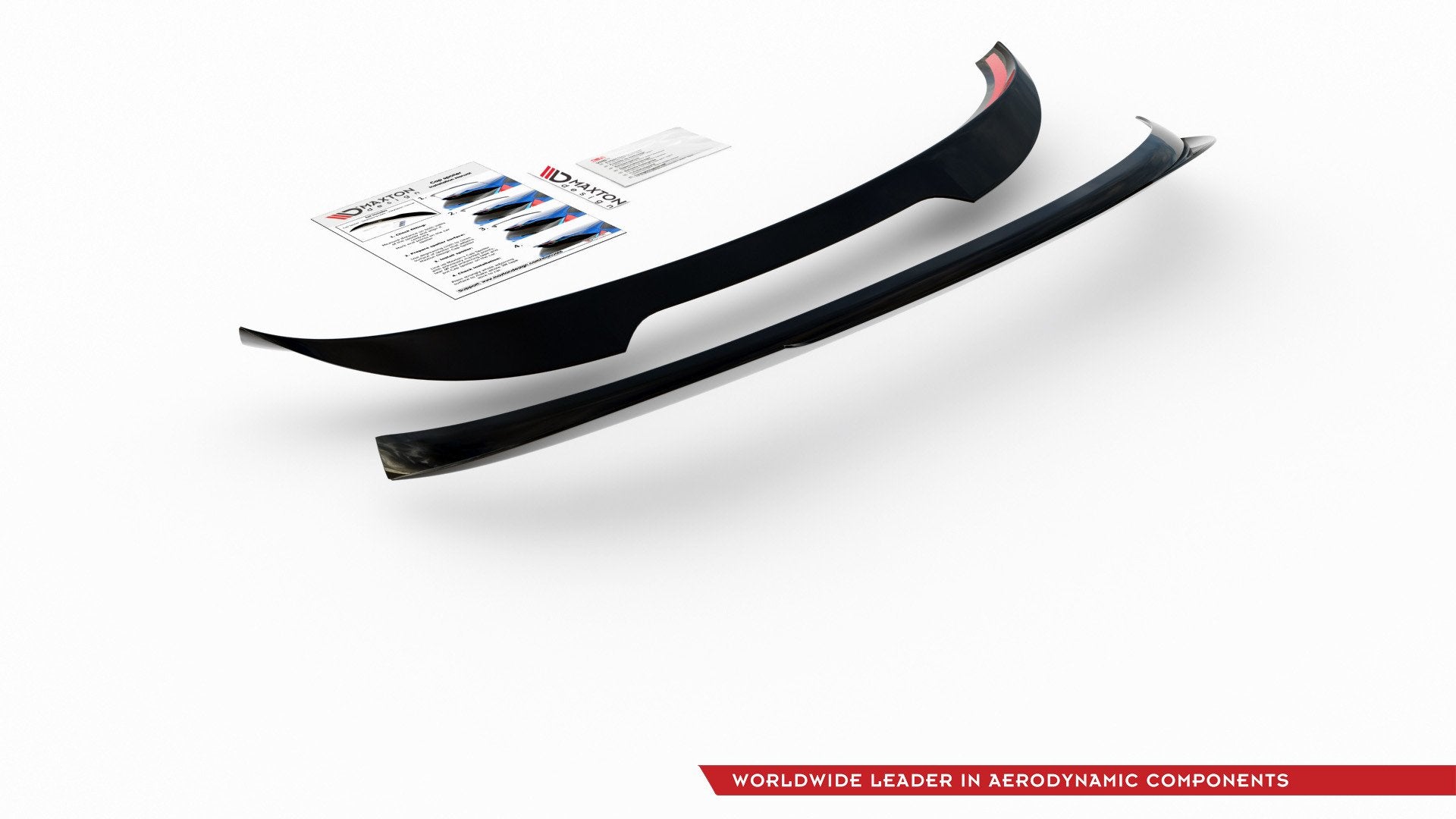 Spoiler CAP für Mini Countryman Mk1 JCW schwarz matt