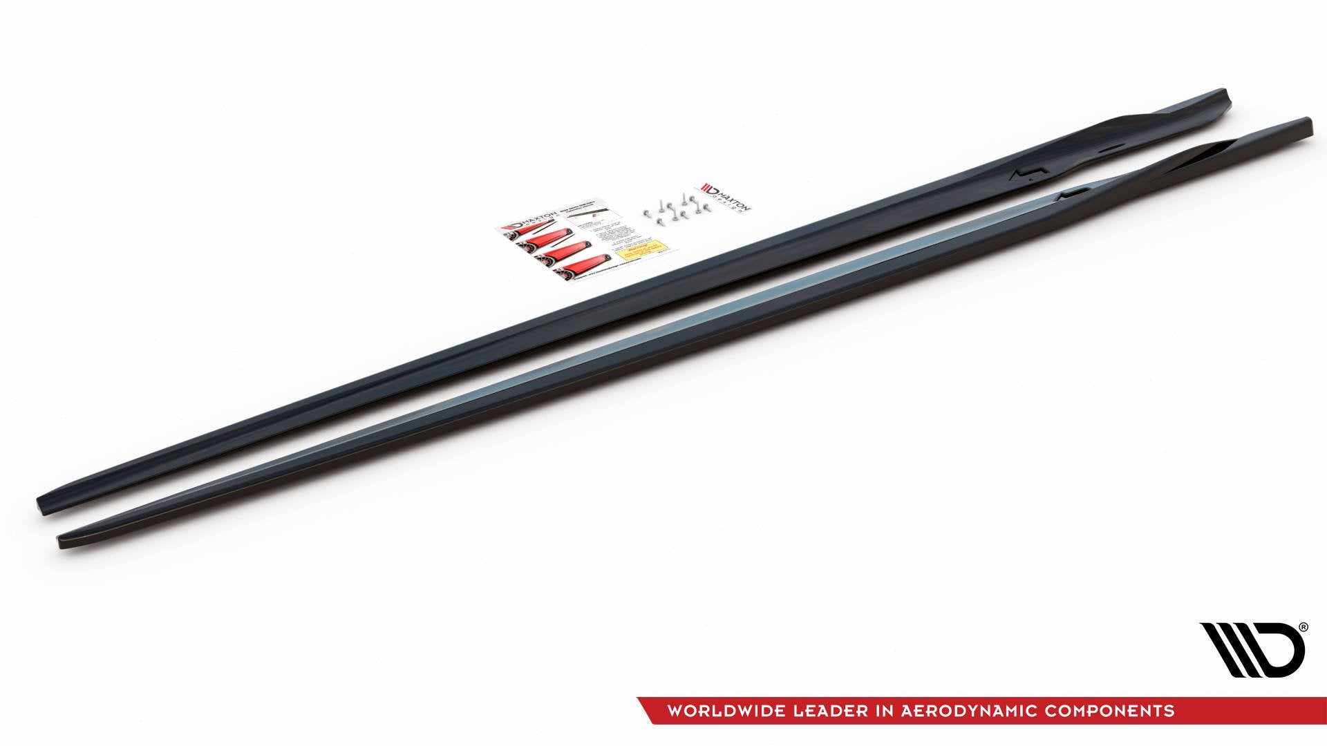 Seitenschweller Ansatz für V.2 für BMW M8 Gran Coupe F93 / 8 Gran Coupe M-Paket G16 schwarz matt