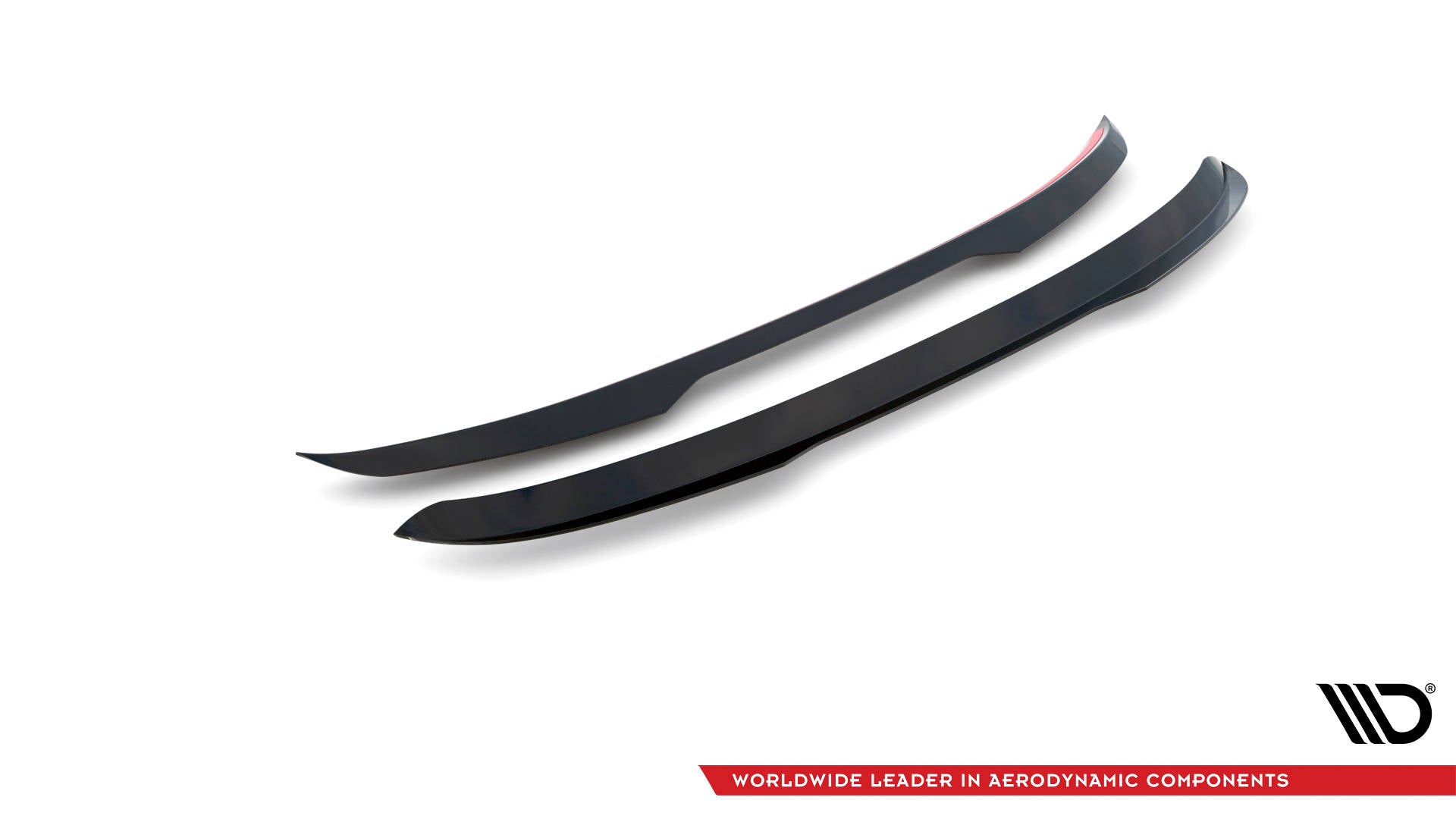 Höher Spoiler CAP für Ford Mustang Mach-E Mk1 schwarz Hochglanz