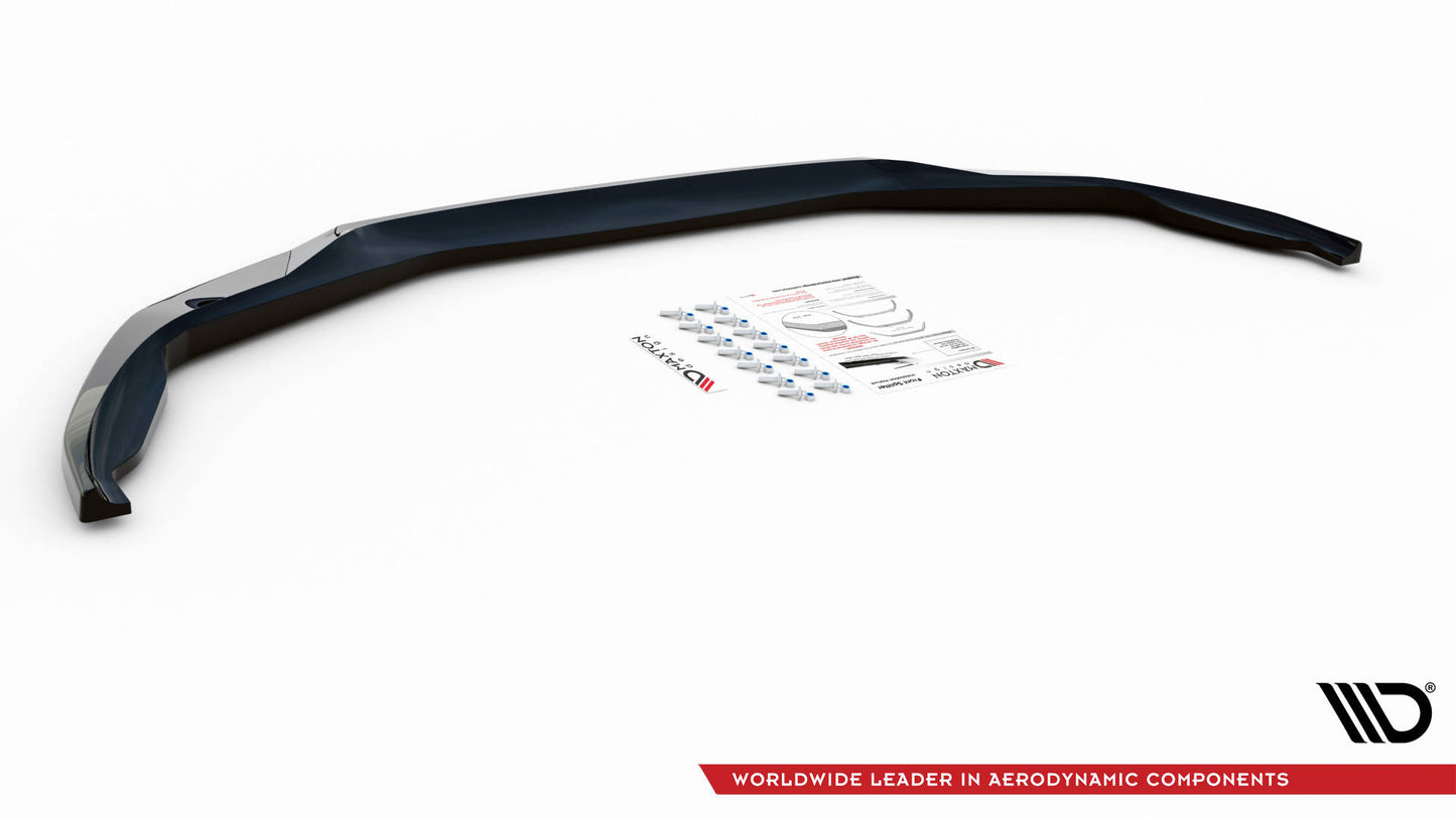 Front Ansatz V.2 für BMW M5 F90 Facelift schwarz Hochglanz