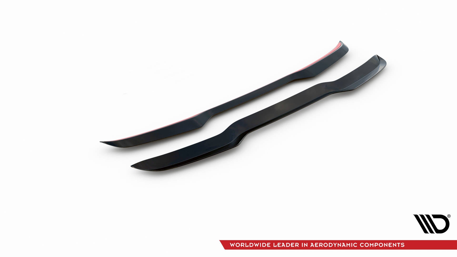 Spoiler CAP für Audi S3 Sportback 8V Facelift schwarz matt