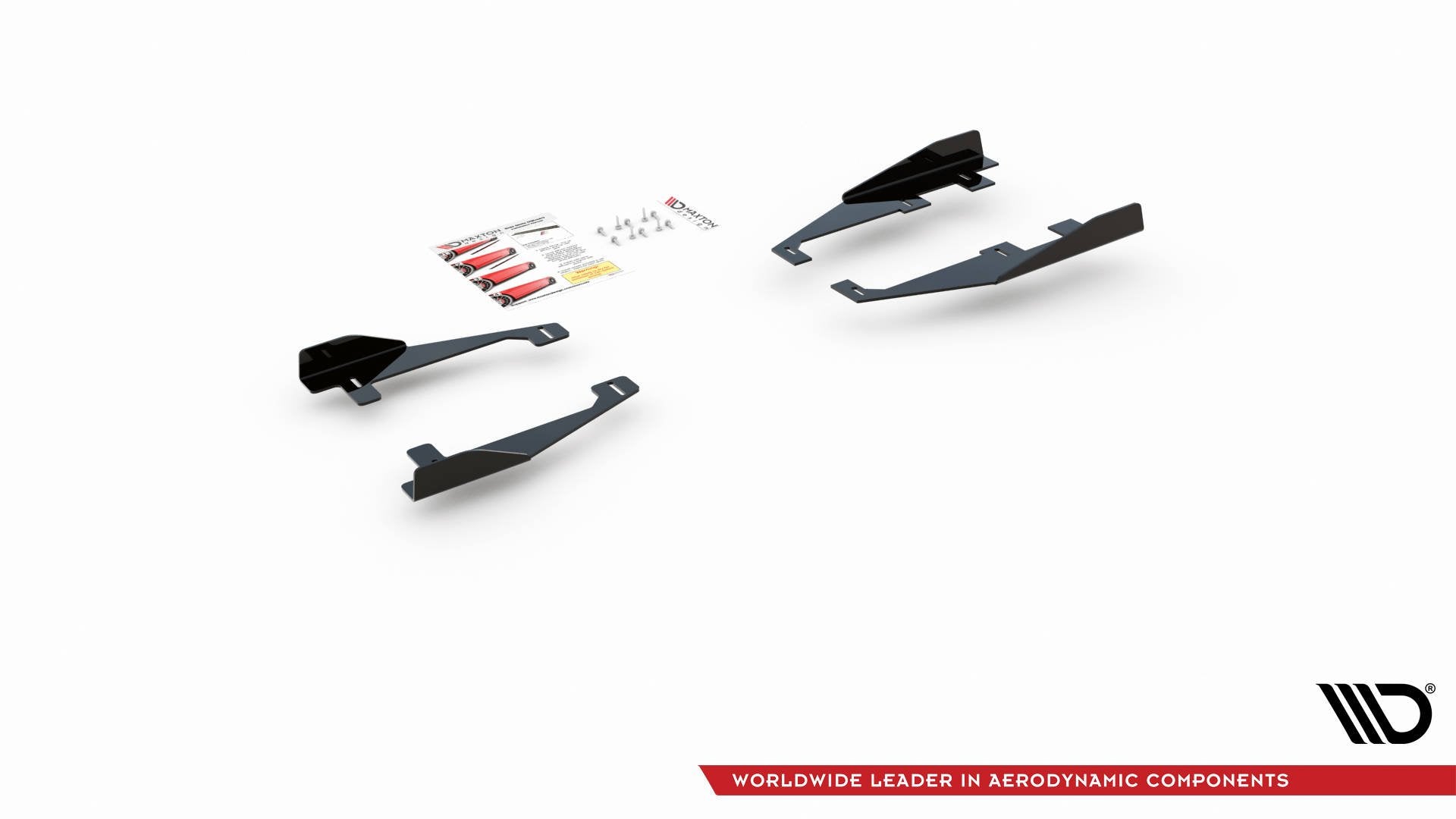 Side Flaps Volkswagen Arteon R-Line schwarz Hochglanz