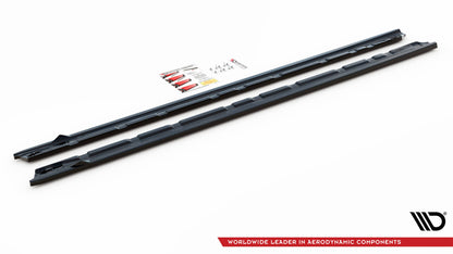 Seitenschweller Ansatz für Opel Insignia Mk2 Carbon Look
