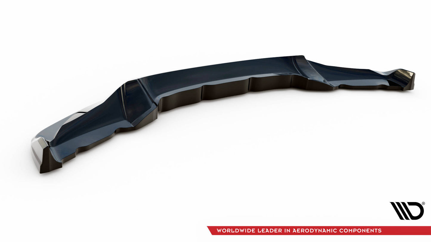 Front Ansatz V.3 für BMW X6 M-Paket F16 schwarz matt