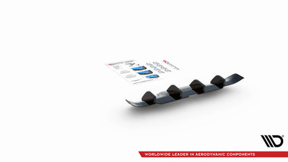 Diffusor Heck Ansatz für BMW M235i Gran Coupe F44 Carbon Look