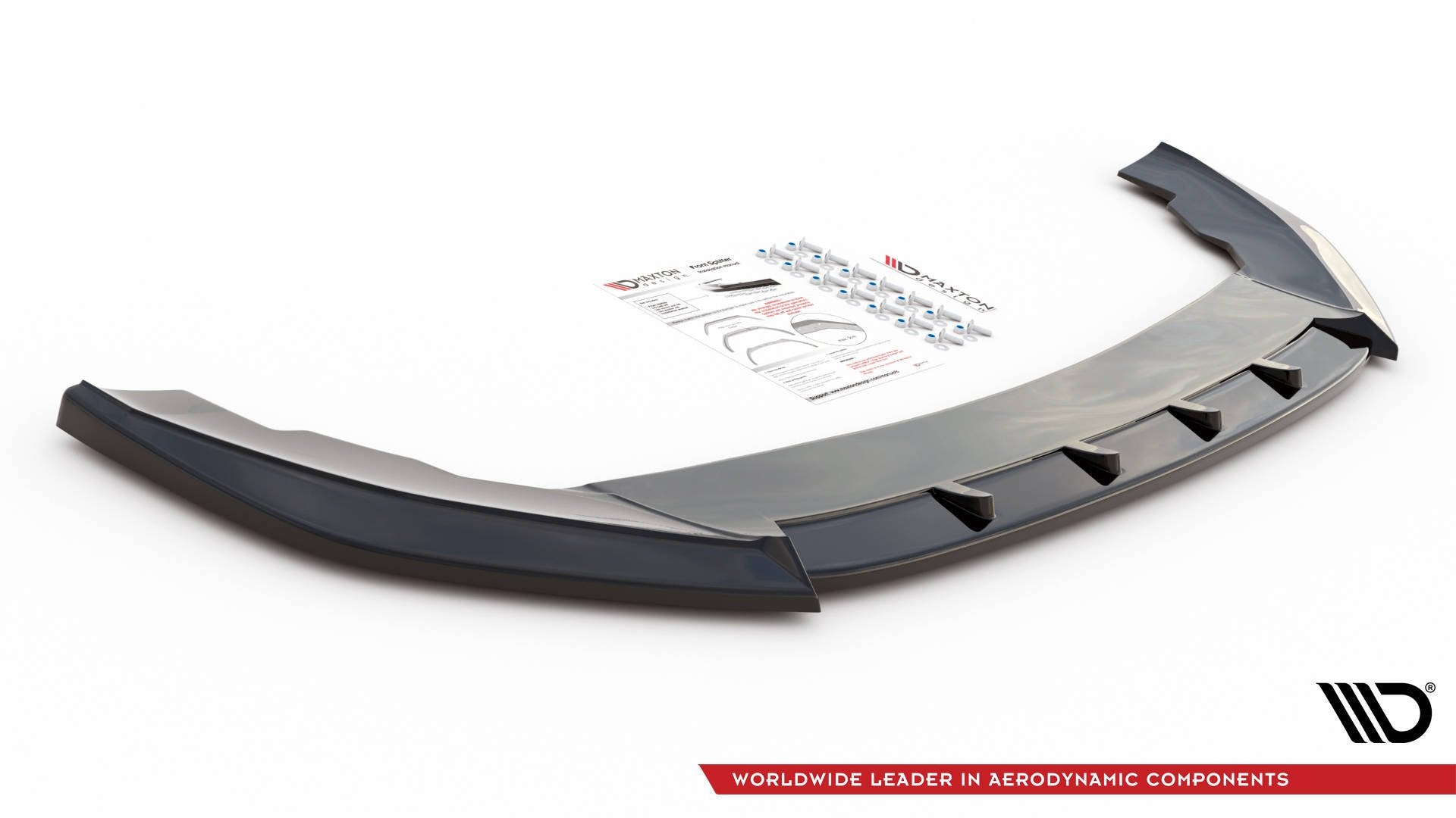 Front Ansatz V.1 für Seat Leon FR Mk4 schwarz matt