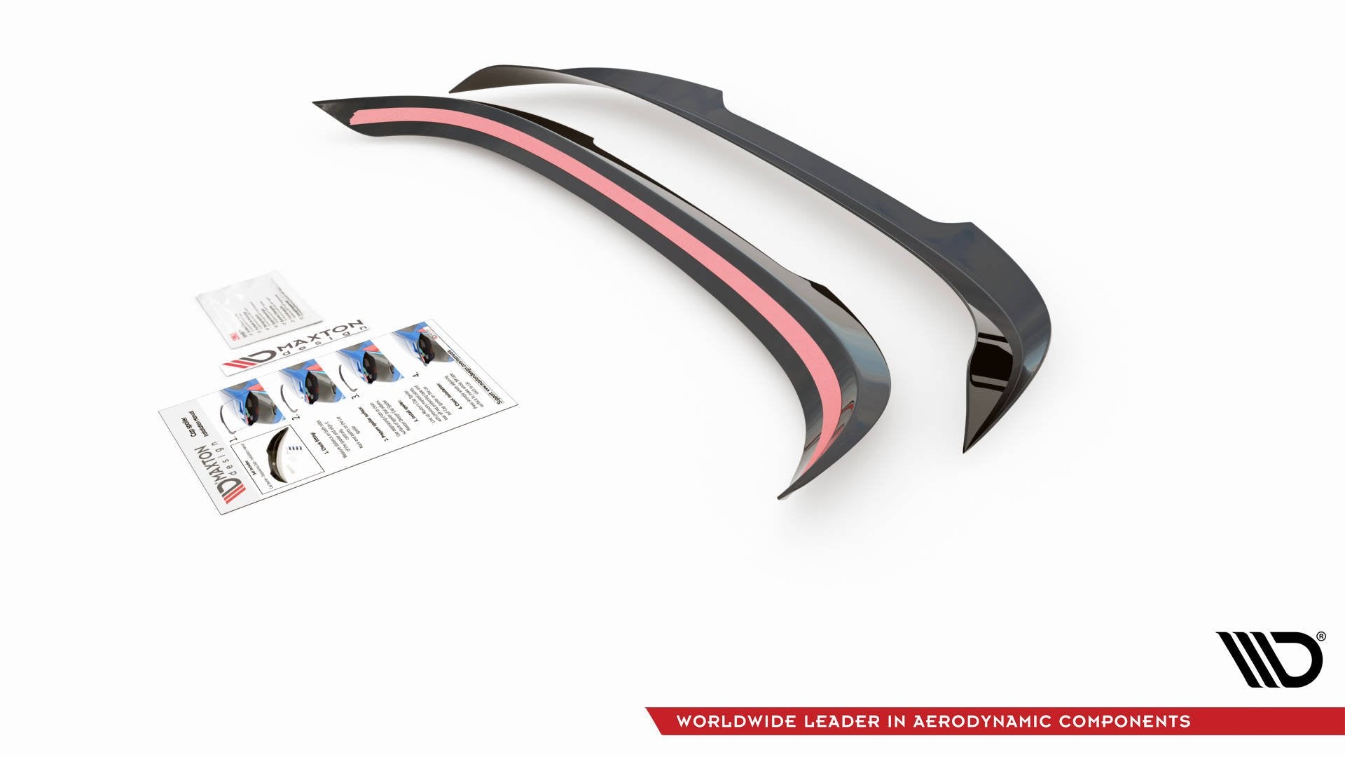 Spoiler CAP V.1 für Volkswagen Golf 8 R-Performance / GTI Clubsport schwarz Hochglanz