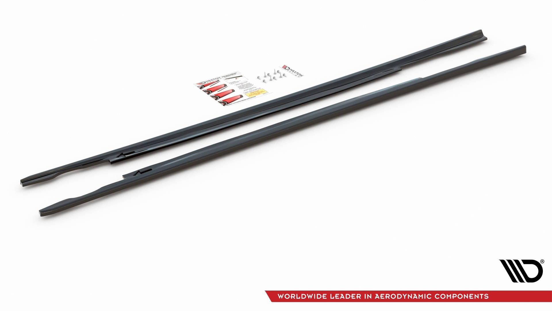 Seitenschweller Ansatz für Volkswagen Passat B8 Carbon Look