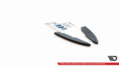 Heck Ansatz Flaps Diffusor für Ford Kuga ST-Line Mk3 schwarz Hochglanz