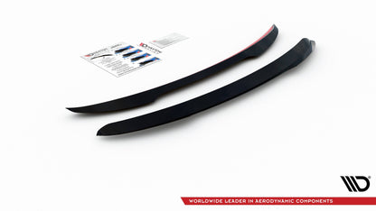 Spoiler CAP für Mercedes-Benz CLA Shooting Brake AMG-Line (X118) Carbon Look