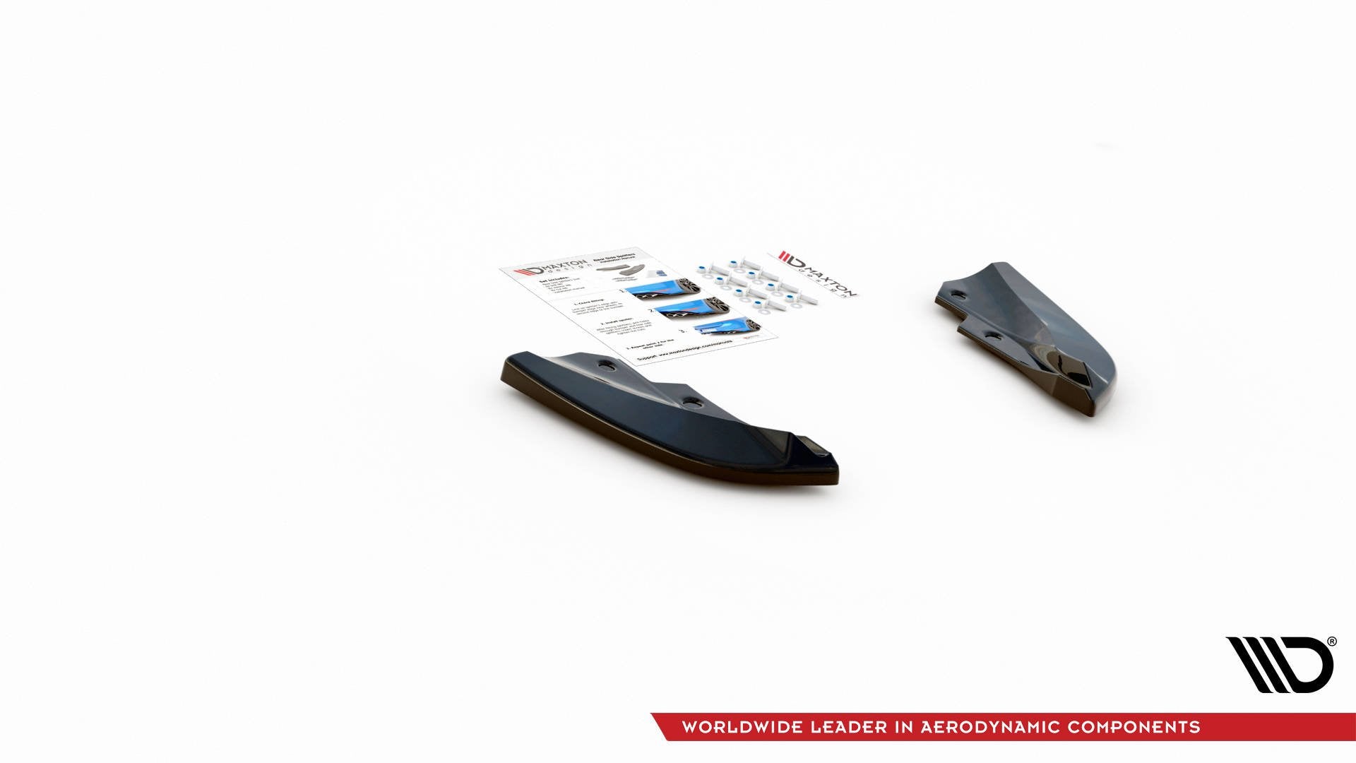 Heck Ansatz Flaps Diffusor V.1 für Cupra Formentor schwarz matt
