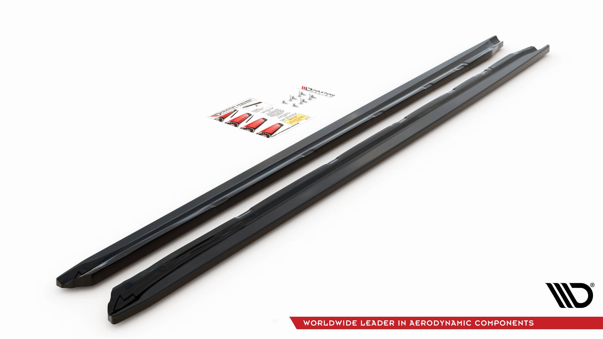Seitenschweller Ansatz für Peugeot 508 GT Mk1 Facelift Carbon Look