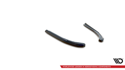 Heck Ansatz Flaps Diffusor V.1 für BMW 4er Gran Coupe M-Paket G26 Carbon Look