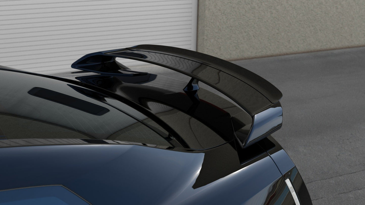 Spoiler CAP für NISSAN GT-R vor Facelift COUPE (R35-SERIES) (2007-2010) Carbon Look