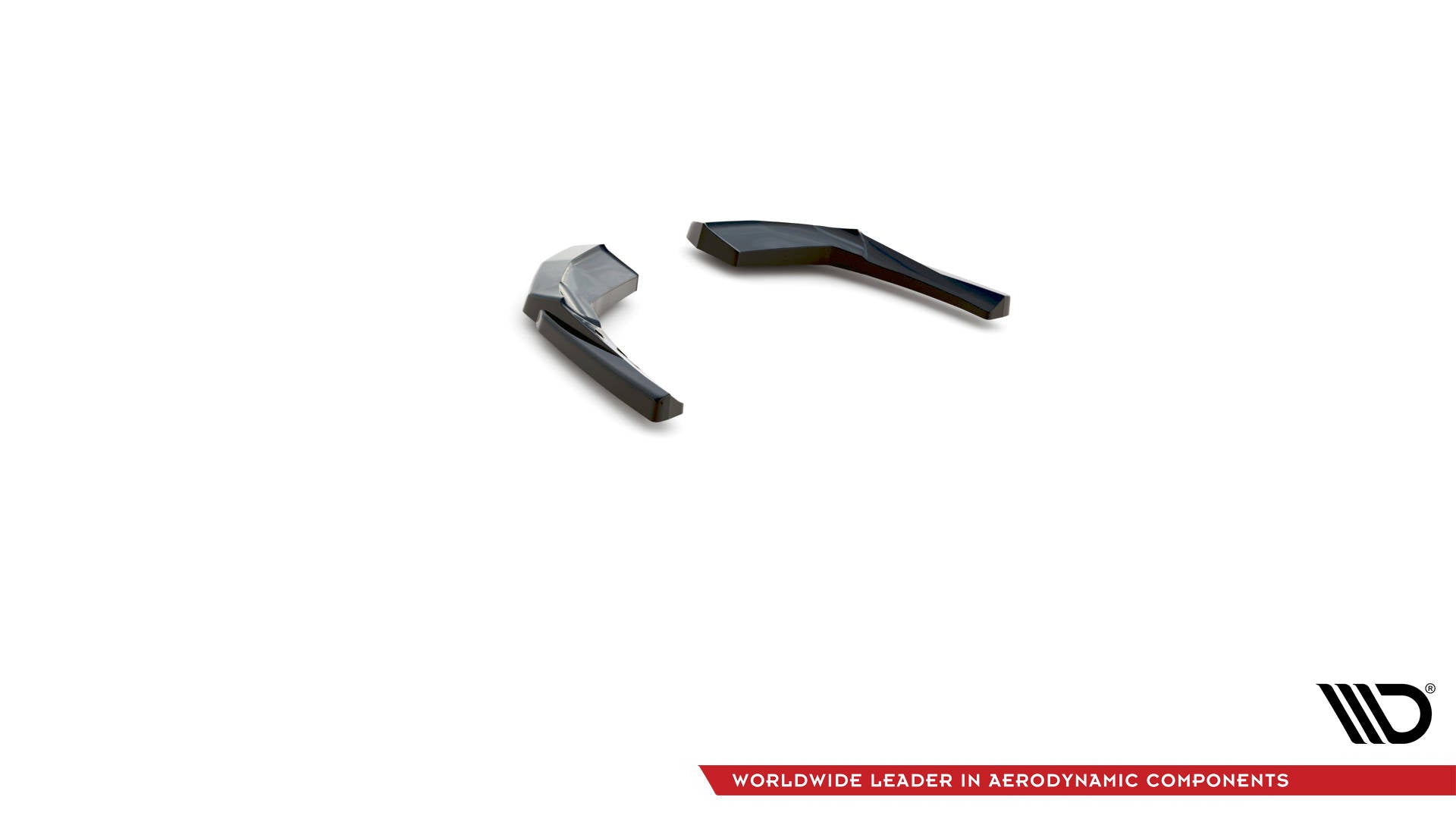 Heck Ansatz Flaps Diffusor für Audi S3 Sportback 8V Facelift schwarz Hochglanz