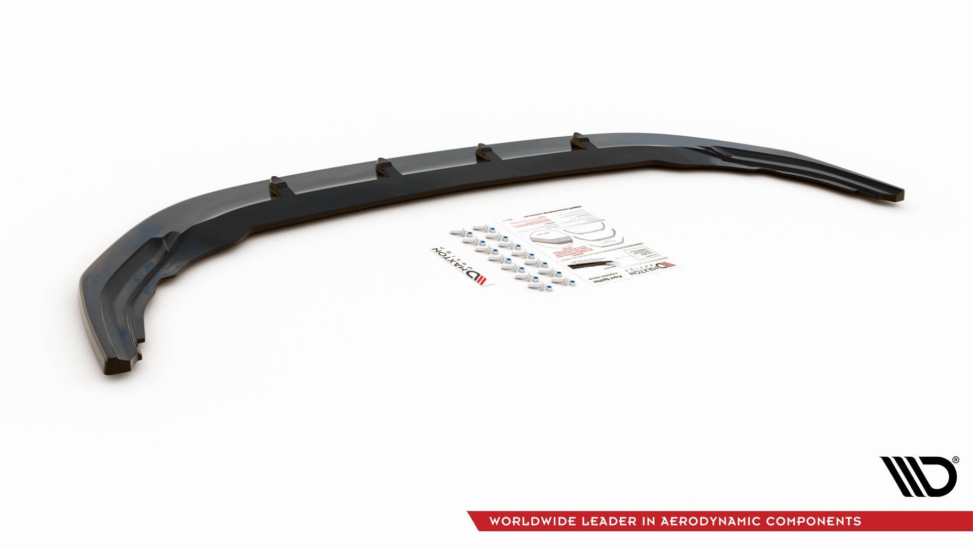 Front Ansatz V.1 für Volkswagen Golf R Mk8 Carbon Look