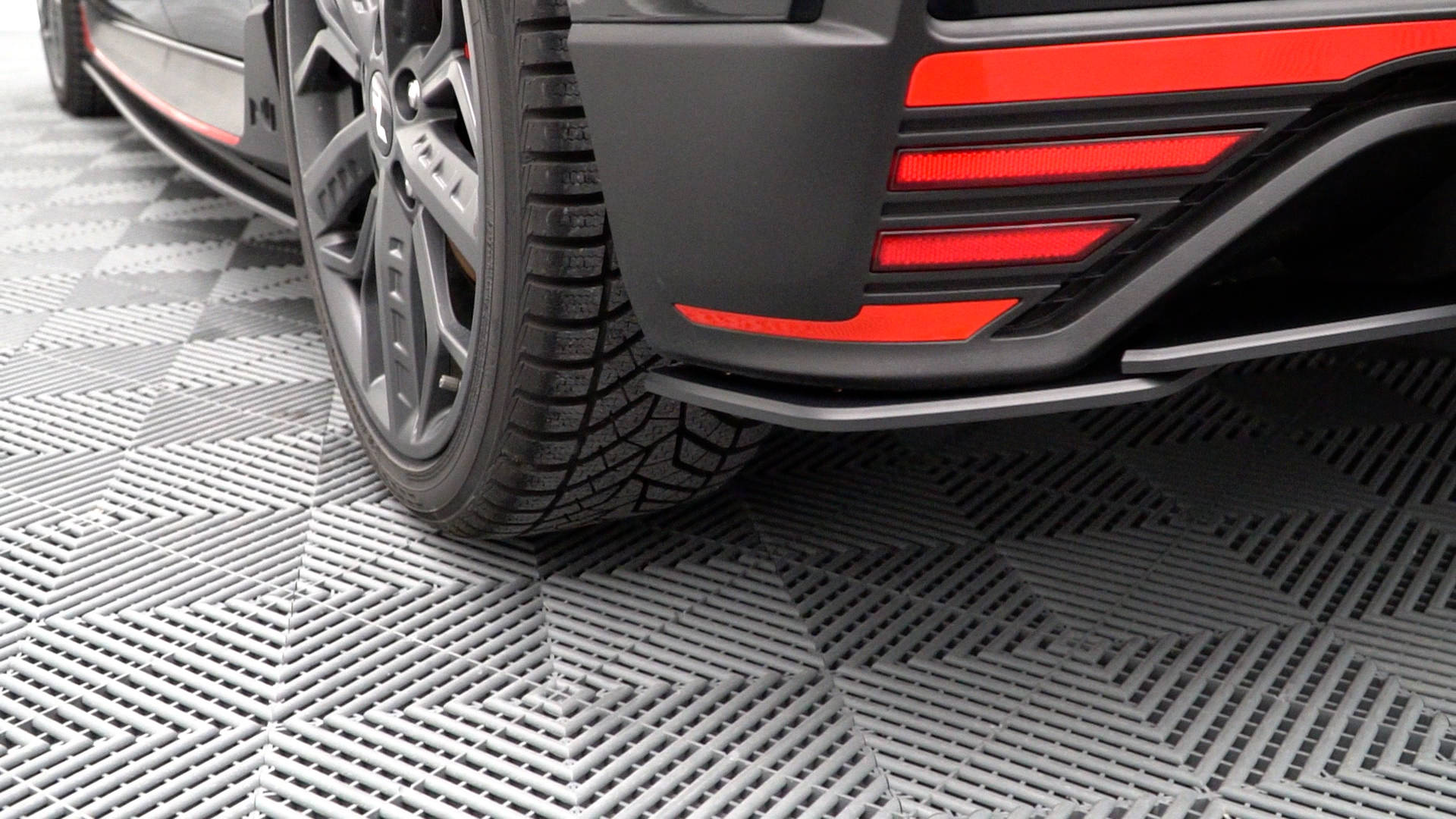 Street Pro Heck Ansatz Flaps Diffusor für Hyundai I20 N Mk3