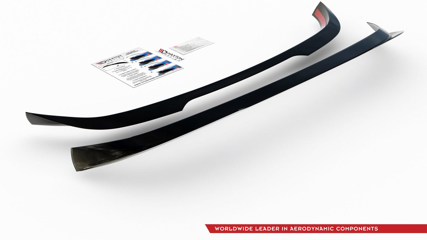 Spoiler CAP für Toyota Corolla XII Hatchback schwarz matt