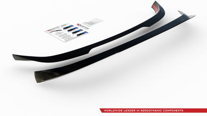Spoiler CAP für Toyota Corolla XII Hatchback schwarz matt
