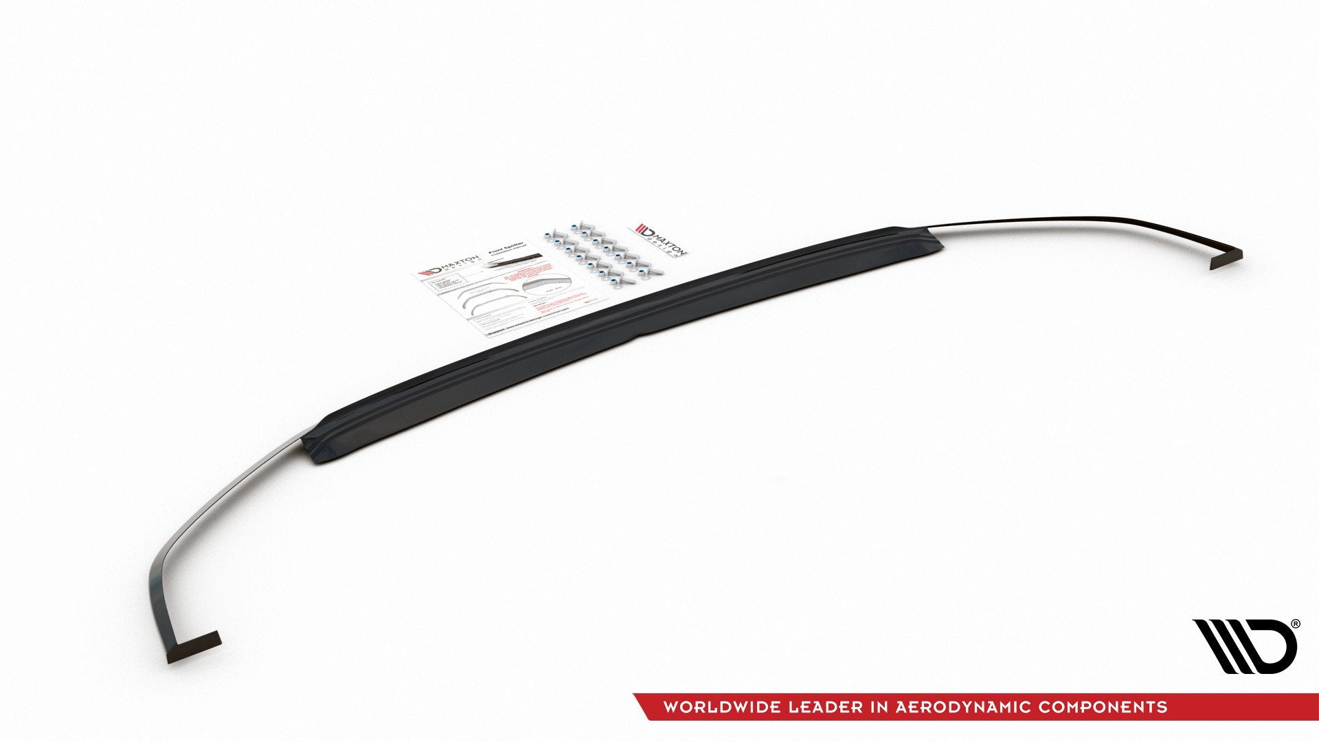 Front Ansatz V.3 für VW Polo GTI Mk6 schwarz matt