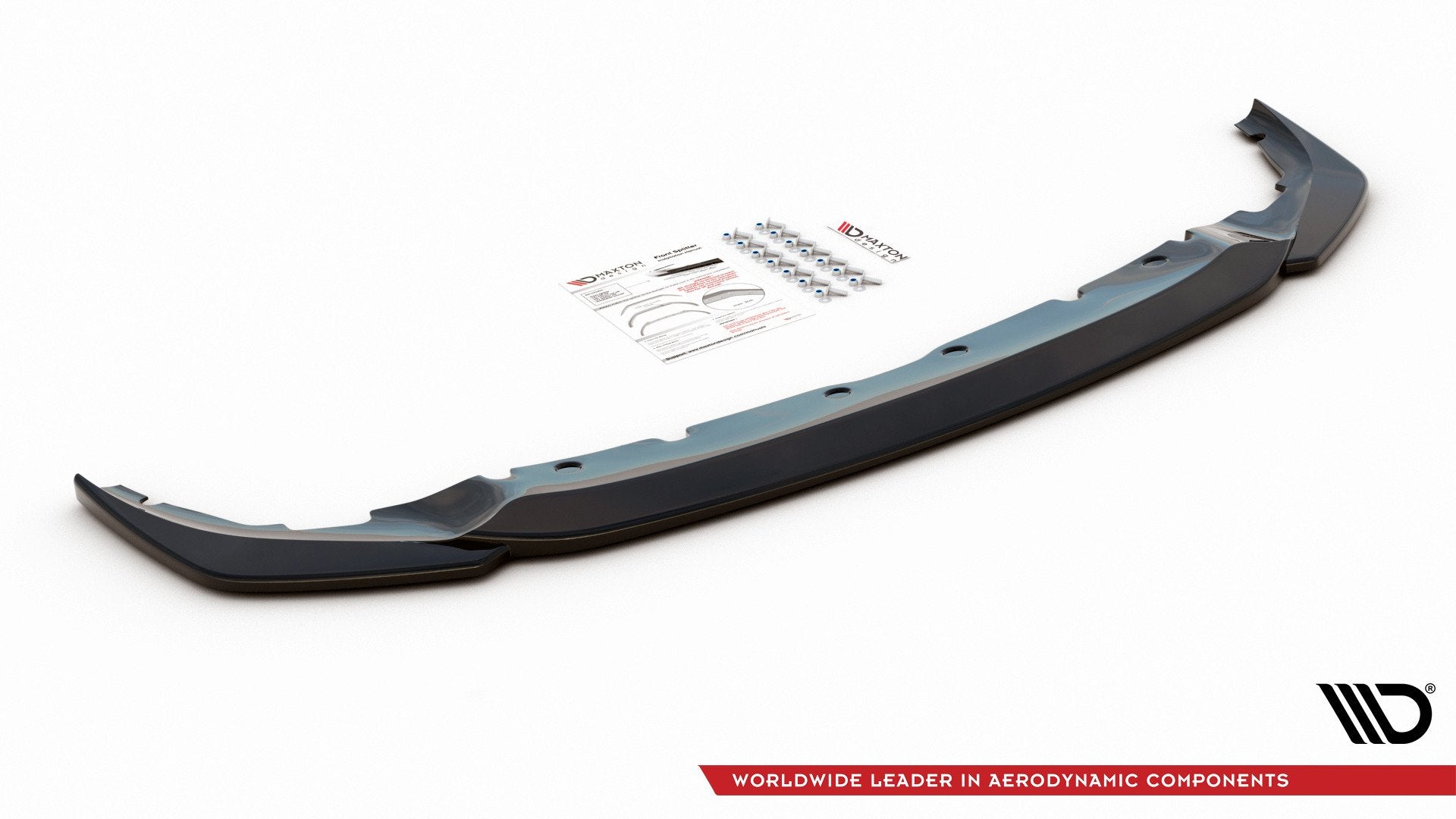 Front Ansatz V.3 für BMW 1er F40 M-Paket/ M135i  schwarz matt