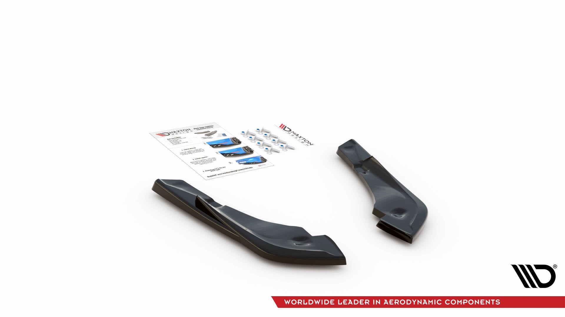 Heck Ansatz Flaps Diffusor V.3 für Toyota Supra Mk5 Carbon Look