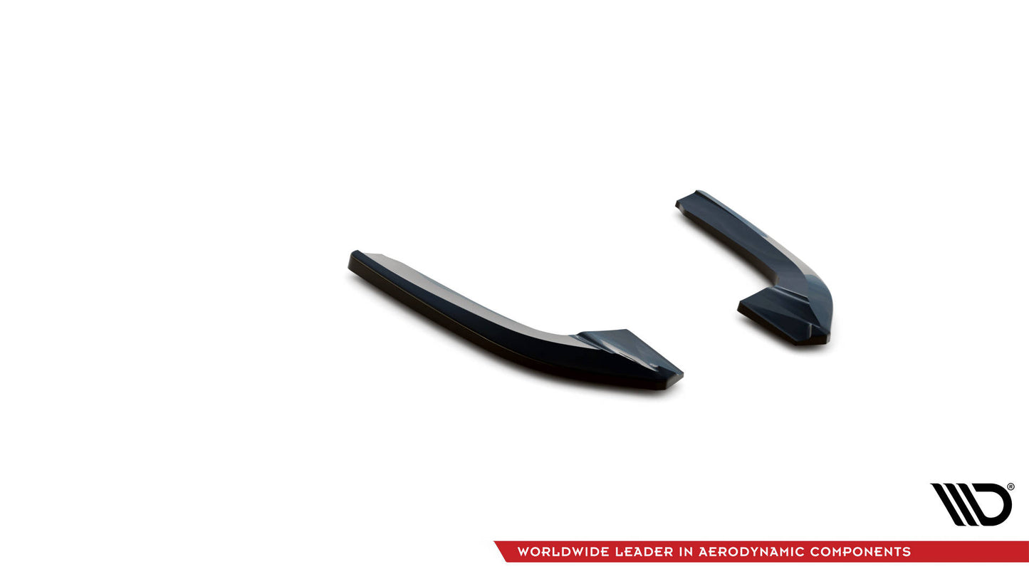 Heck Ansatz Flaps Diffusor für Audi RS3 Limousine 8Y Carbon Look