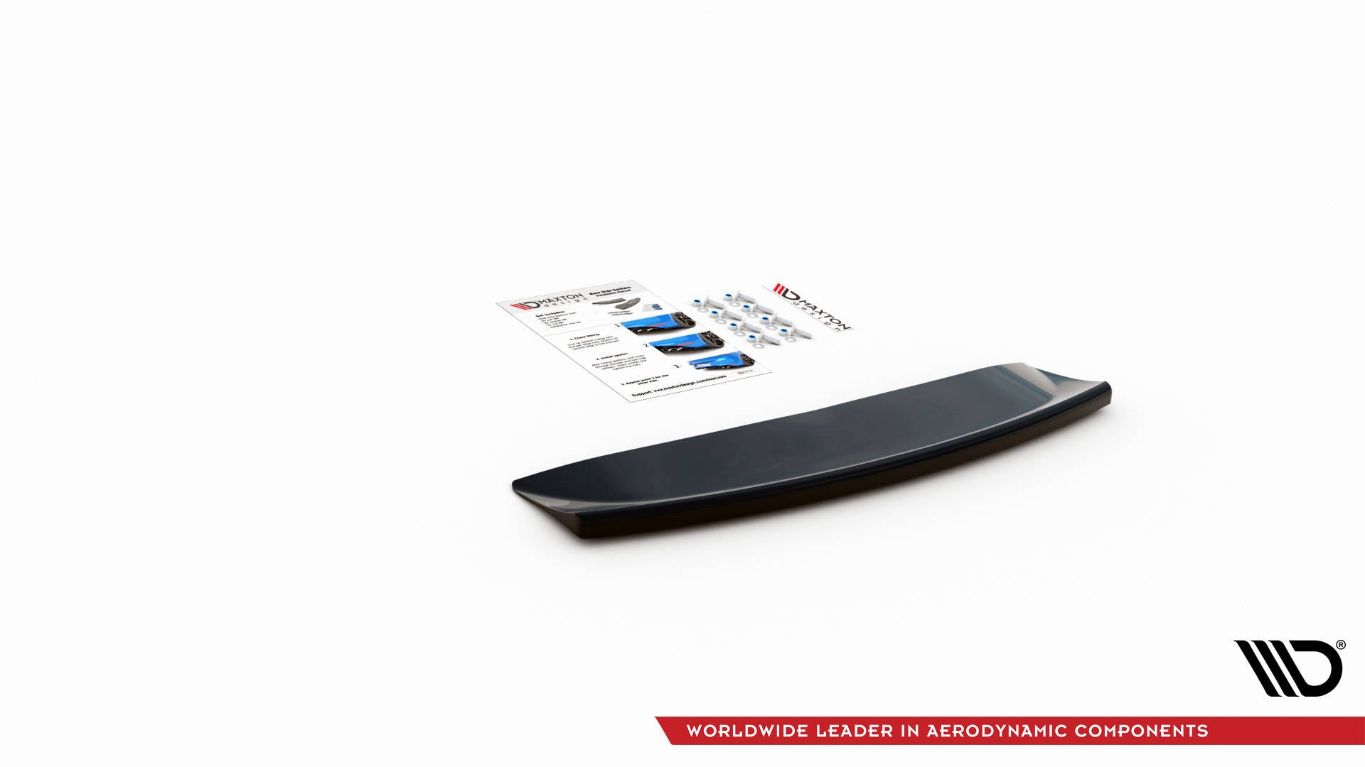 Mittlerer Diffusor Heck Ansatz für Audi S8 D3 Carbon Look