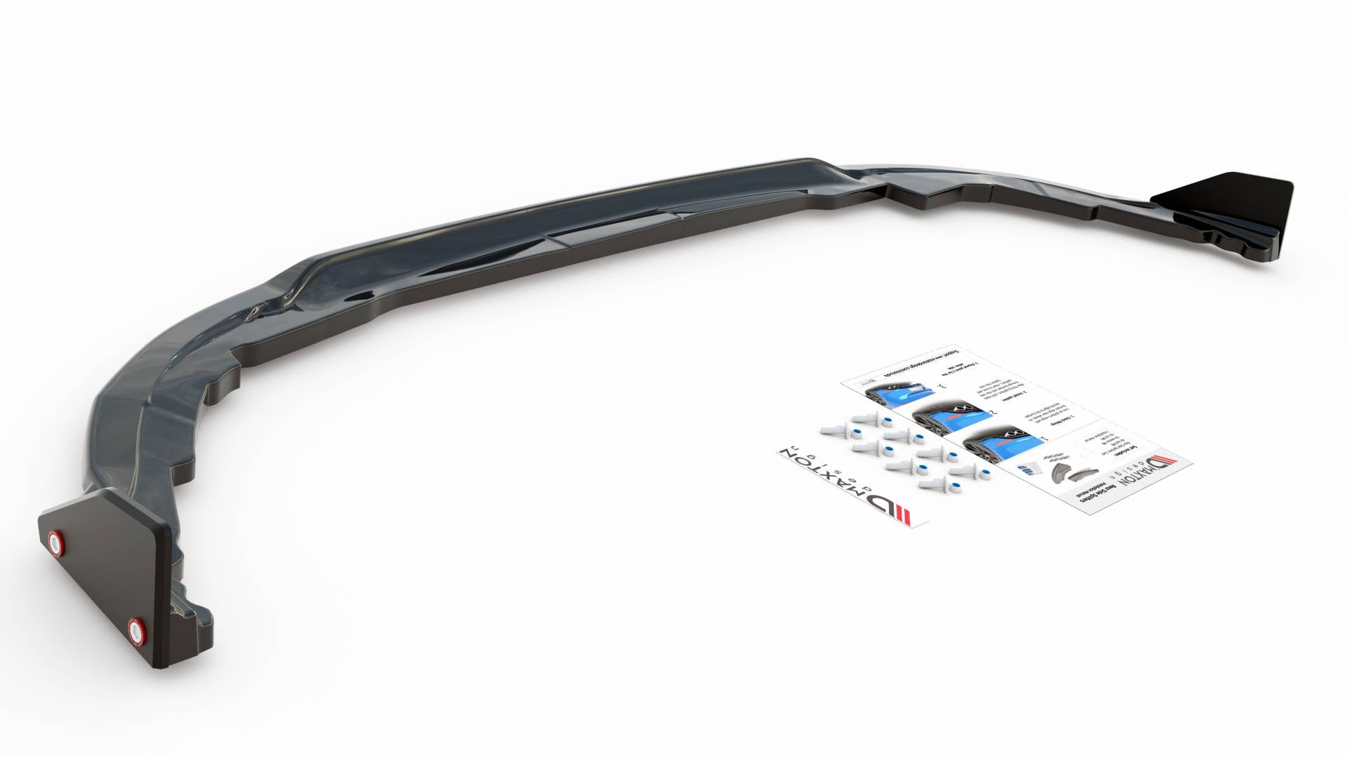 Mittlerer Diffusor Heck Ansatz +Flaps für  Toyota Corolla GR Sport Hatchback XII