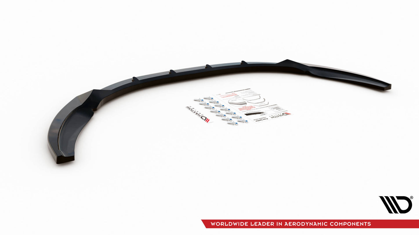 Front Ansatz für Ford C-Max Mk2 schwarz matt