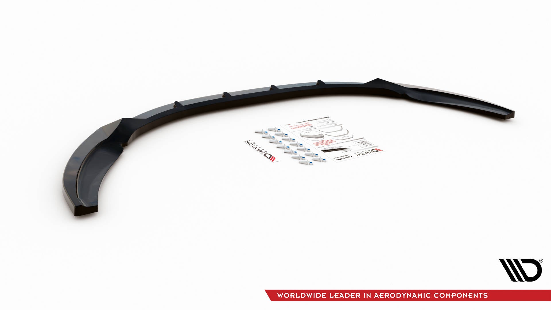 Front Ansatz für Ford C-Max Mk2 schwarz Hochglanz