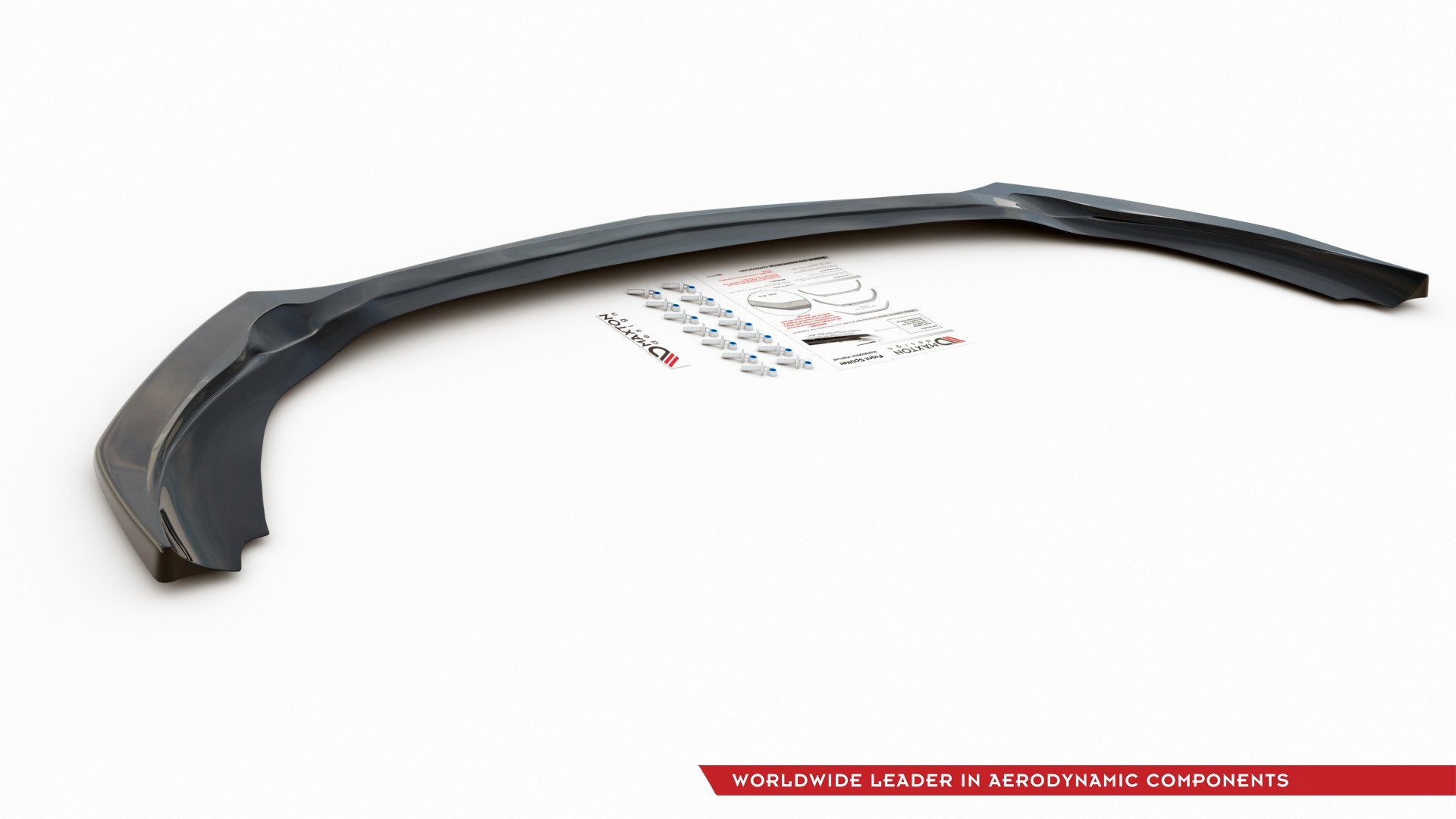 Front Ansatz V.2 für Mercedes A35 AMG Aero W177  schwarz Hochglanz
