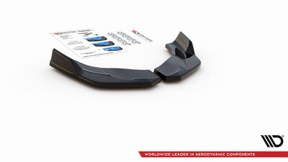 Heck Ansatz Flaps Diffusor V.4 für Hyundai I30 N Mk3 Hatchback schwarz matt