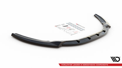 Front Ansatz für Ford C-Max Mk2 schwarz Hochglanz