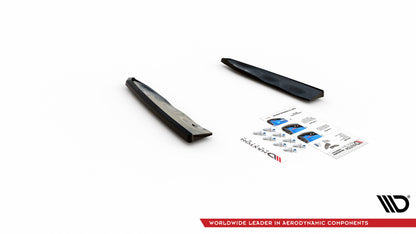 Heck Ansatz Flaps Diffusor für BMW X5M F95 Carbon Look