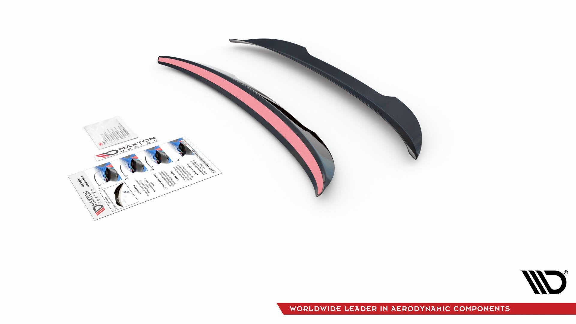 Spoiler CAP für Mini Cooper / One R50 schwarz matt