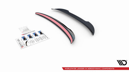 Spoiler CAP für Mini Cooper / One R50 schwarz matt